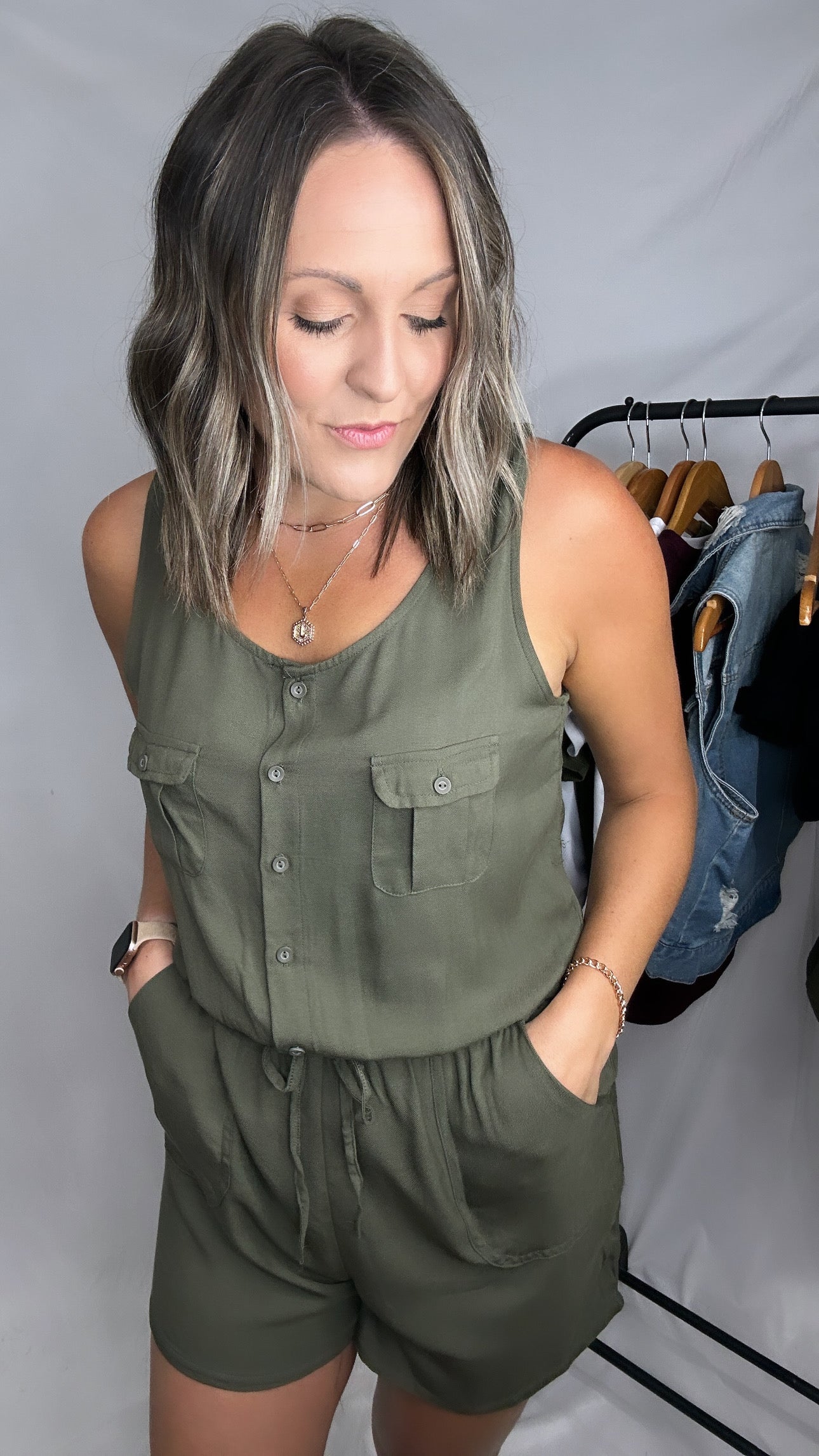 Rayon Ryan Romper