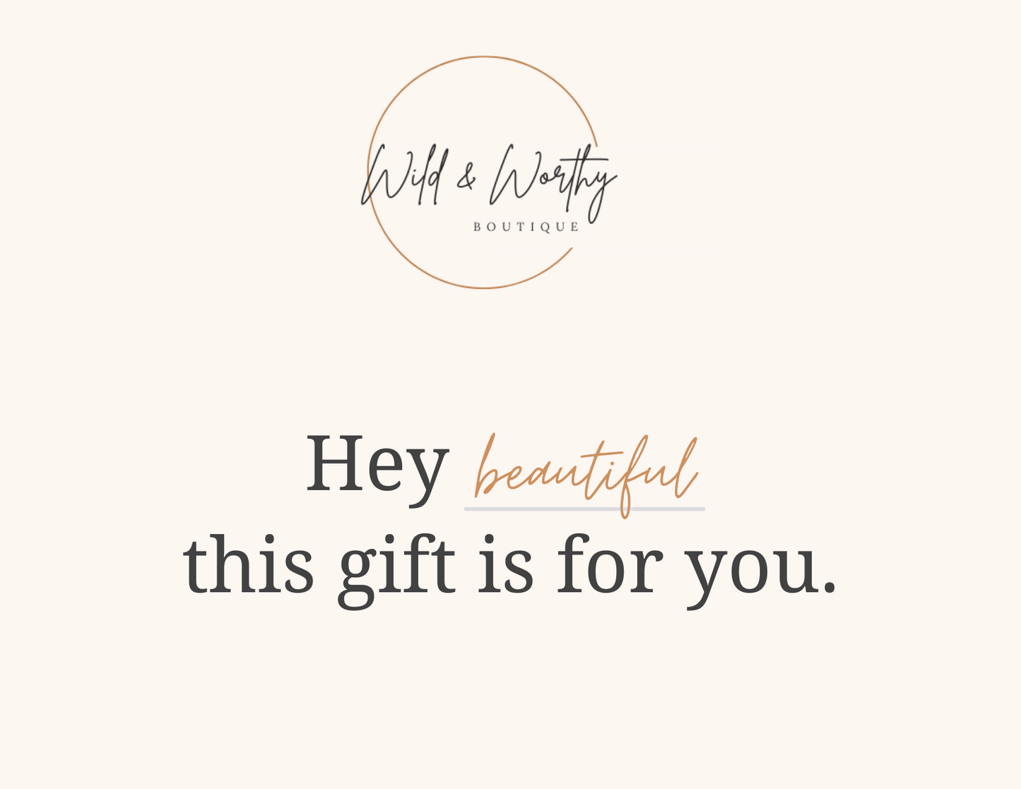 Wild & Worthy Gift Card